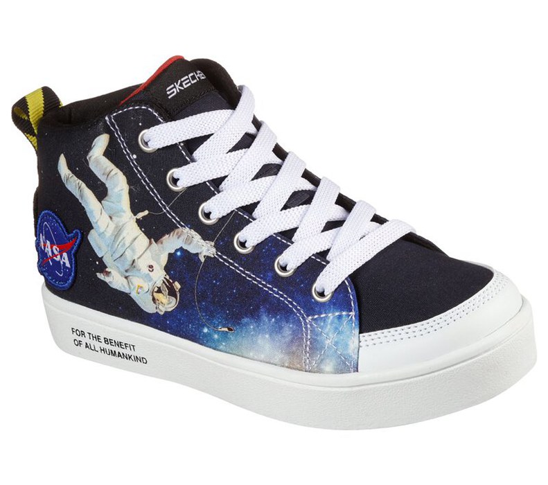 Skechers Pojkar Svarta/Olika Färger Sneakers - Nasa: Duratronz - Astroflight - Sverige (IBSME-0415)